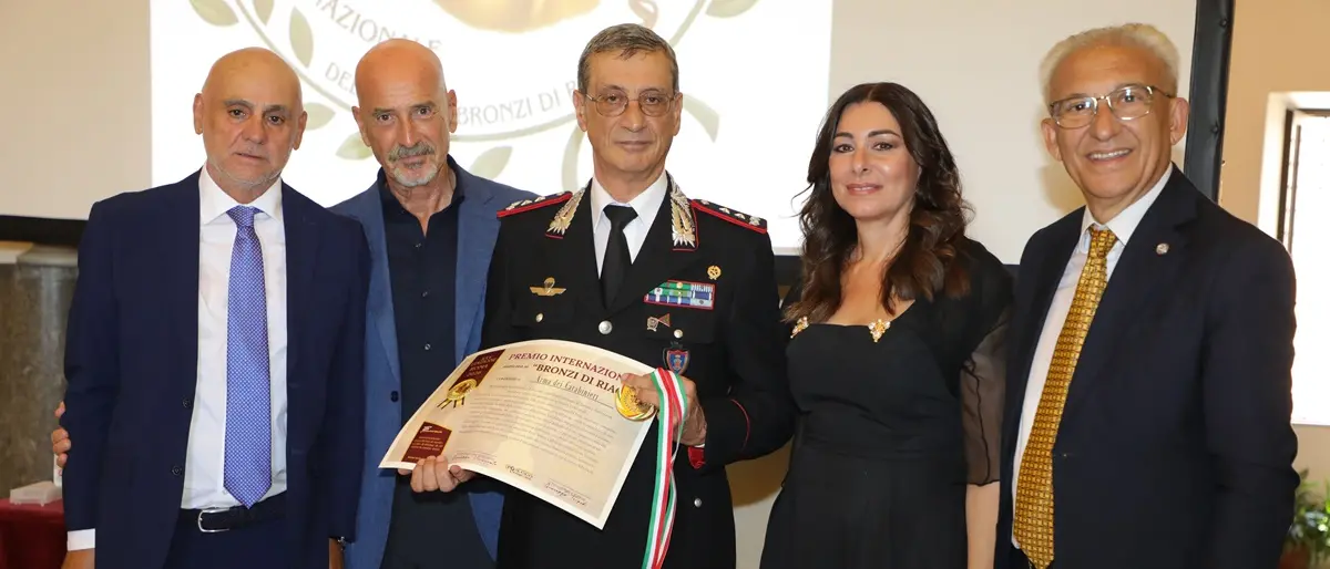 Premio Internazionale “Bronzi di Riace”, premiata a Roma anche l’Arma dei carabinieri\n