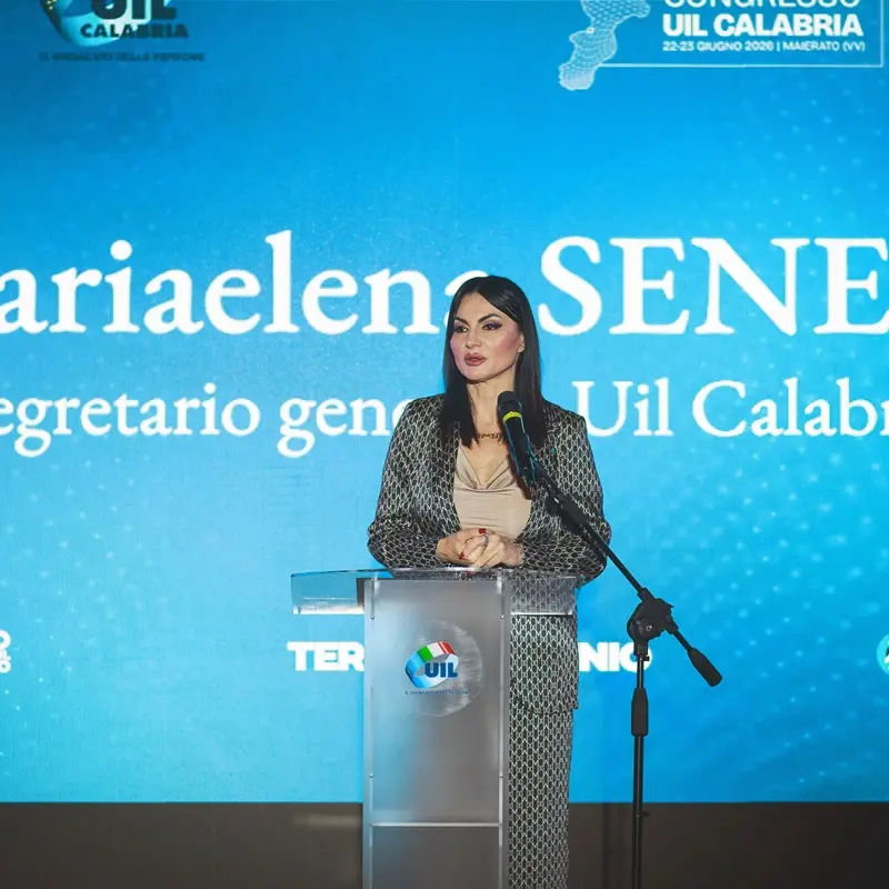 Uil Calabria, Mariaelena Senese confermata segretaria generale del sindacato confederale\n\n\n