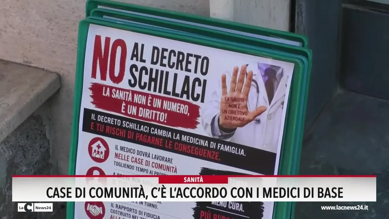Case di comunità, c'è l'accordo con i medici di base