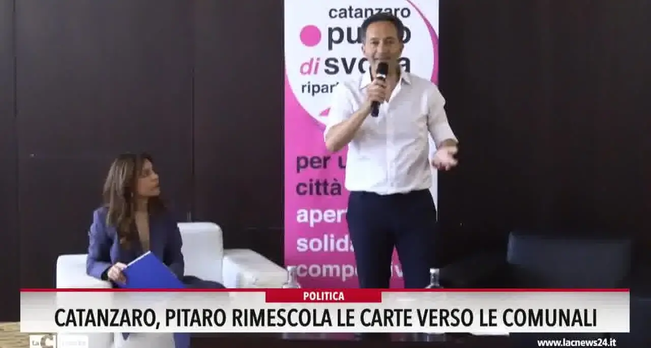 Catanzaro, Pitaro rimescola le carte verso le comunali