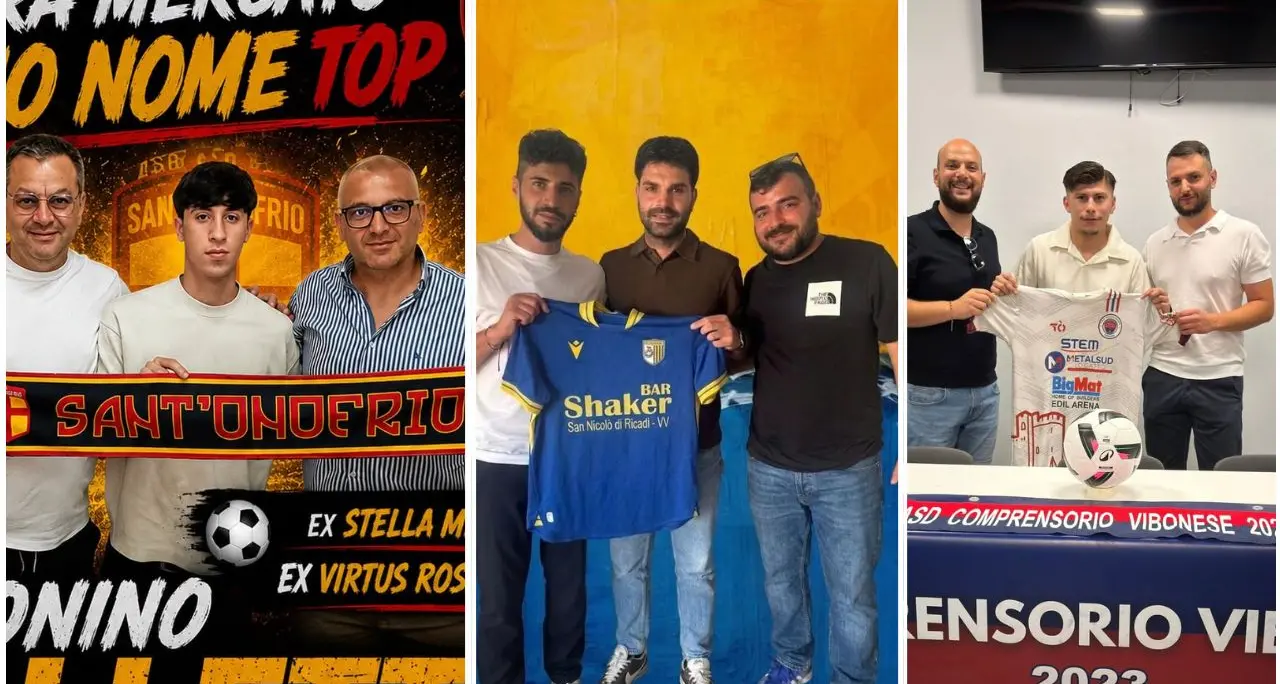 Mercato Dilettanti in fermento: il Sant'Onofrio annuncia il portierino Galletta, la Ricadese bomber Rotella\n