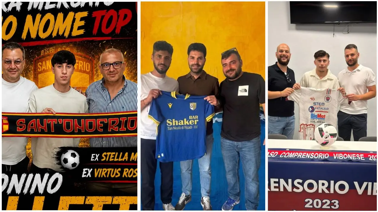 Mercato Dilettanti in fermento: il Sant'Onofrio annuncia il portierino Galletta, la Ricadese bomber Rotella\n