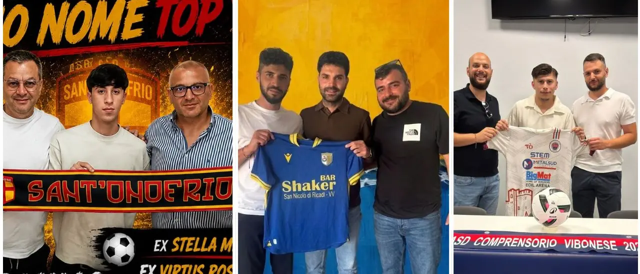 Mercato Dilettanti in fermento: il Sant'Onofrio annuncia il portierino Galletta, la Ricadese bomber Rotella\n