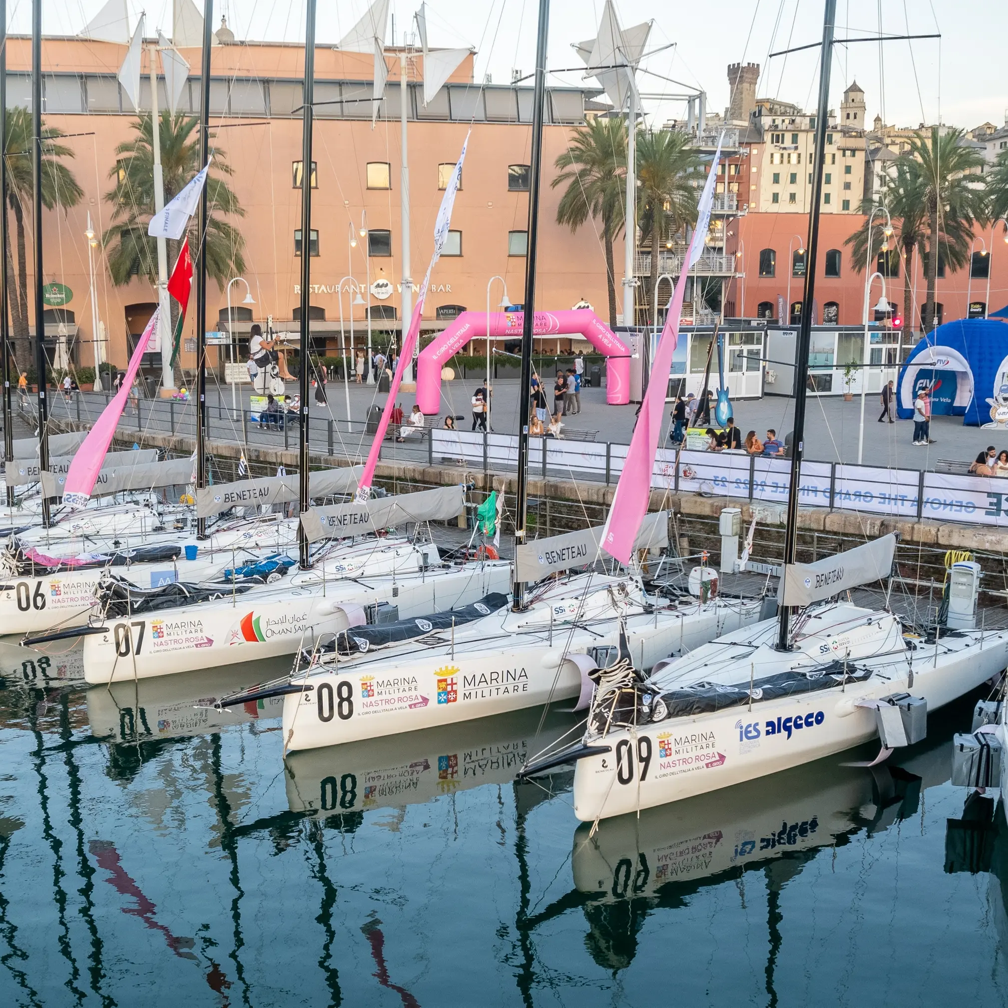 Marina Militare Nastro Rosa Tour, Tropea accoglie il Giro d’Italia a vela tra regate e iniziative aperte al pubblico\n