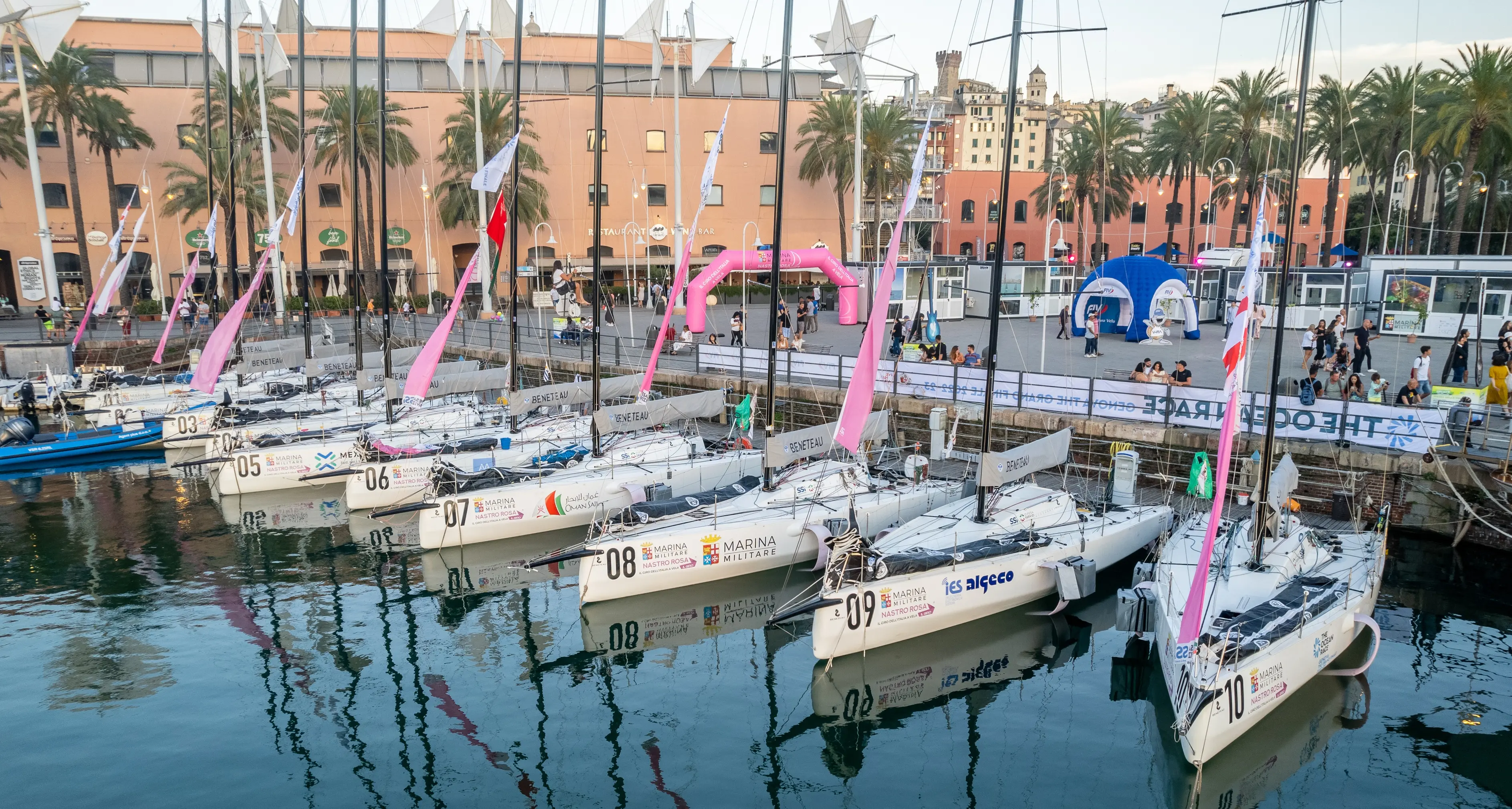 Marina Militare Nastro Rosa Tour, Tropea accoglie il Giro d’Italia a vela tra regate e iniziative aperte al pubblico\n