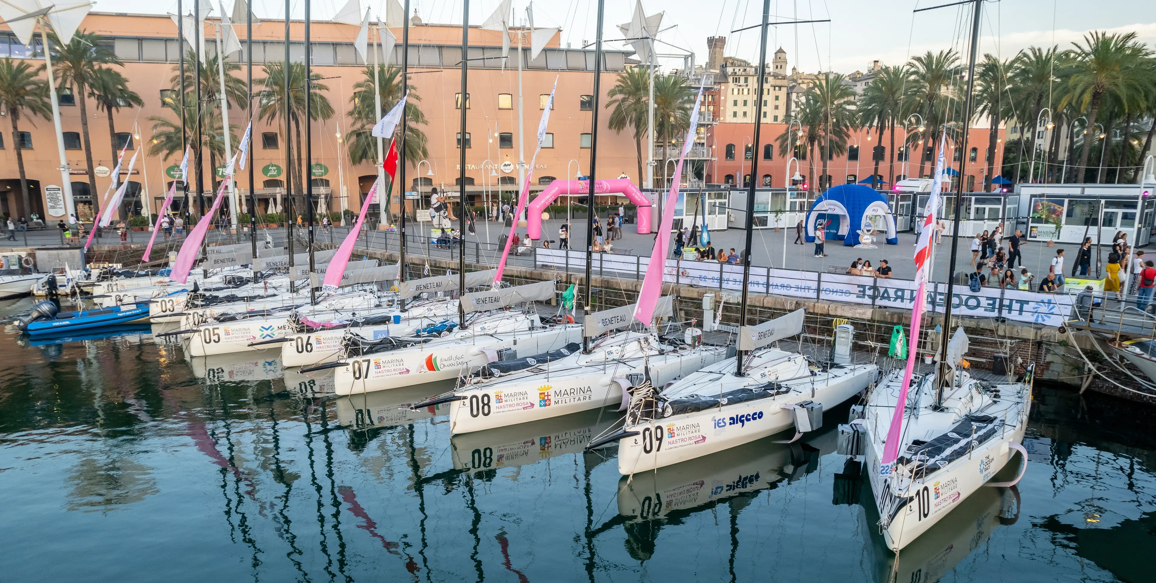 Marina Militare Nastro Rosa Tour, Tropea accoglie il Giro d’Italia a vela tra regate e iniziative aperte al pubblico\n
