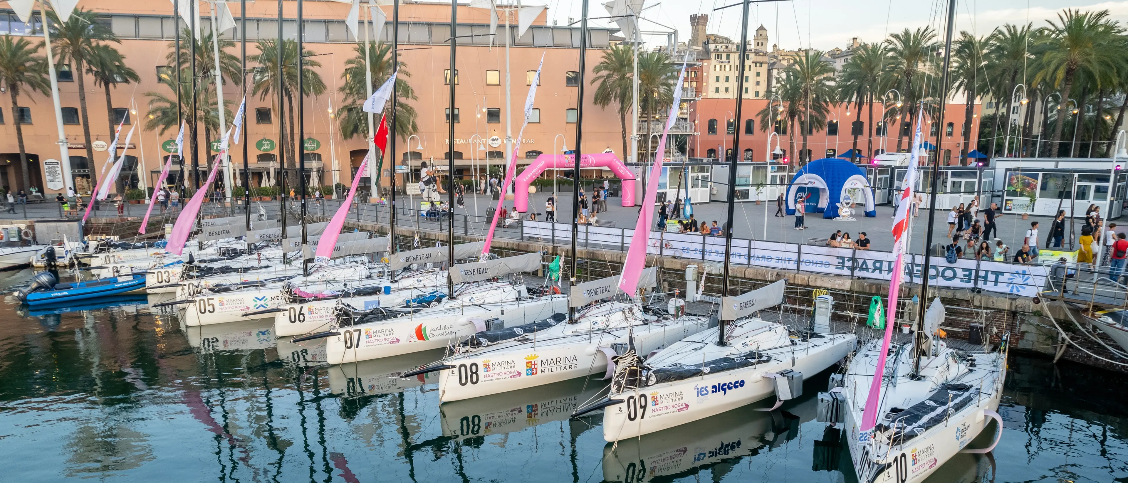 Marina Militare Nastro Rosa Tour, Tropea accoglie il Giro d’Italia a vela tra regate e iniziative aperte al pubblico\n