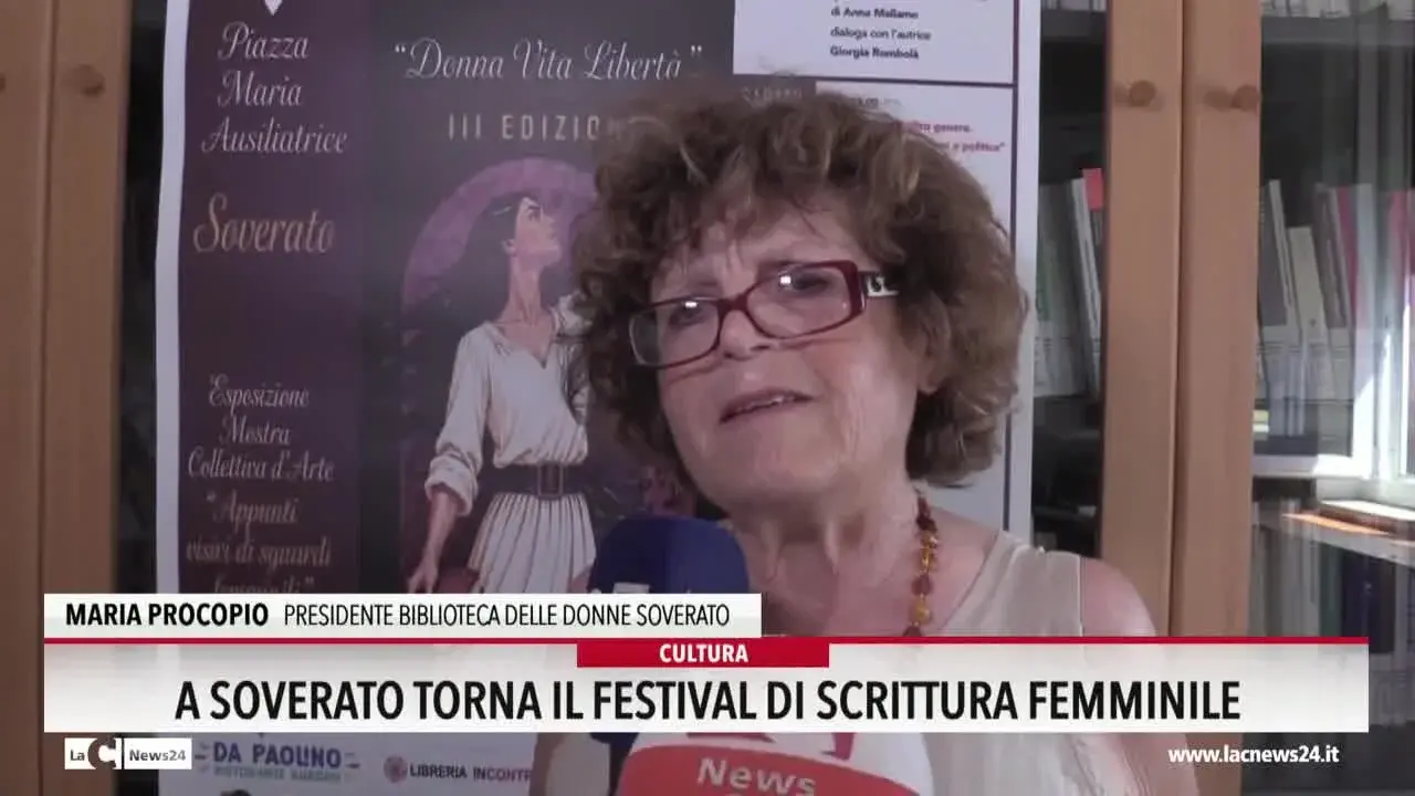 A Soverato torna il Festival di scrittura femminile