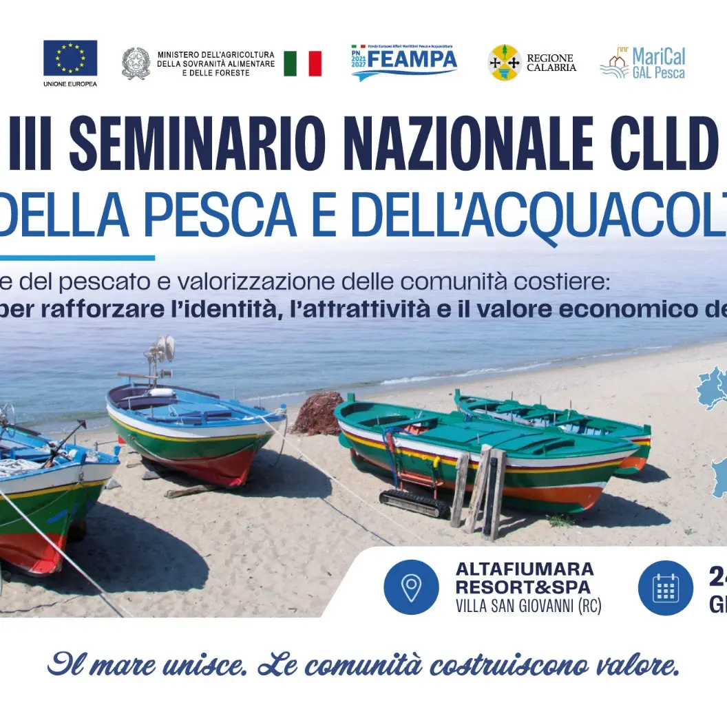 Pesca e sviluppo delle coste, a Villa il III Seminario nazionale dei Galpa\n