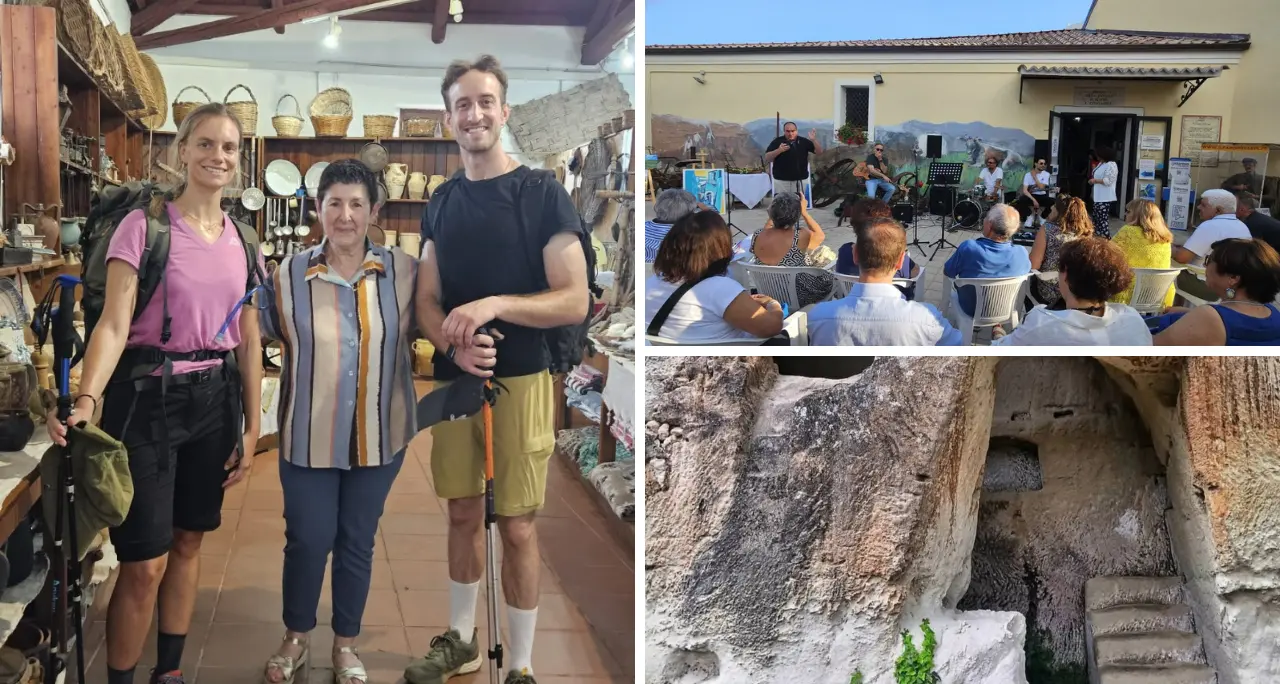 La tappa di Zungri lungo il Cammino del Normanno: accoglienza speciale per i primi escursionisti\n