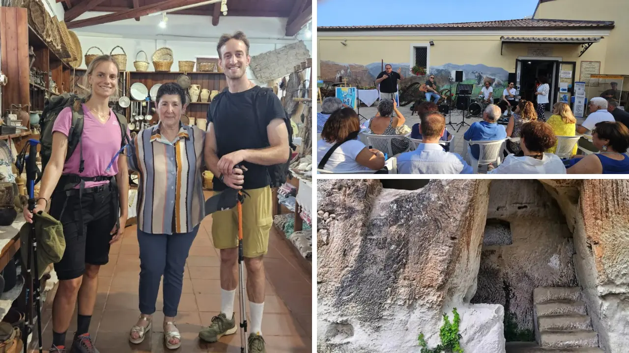 La tappa di Zungri lungo il Cammino del Normanno: accoglienza speciale per i primi escursionisti\n