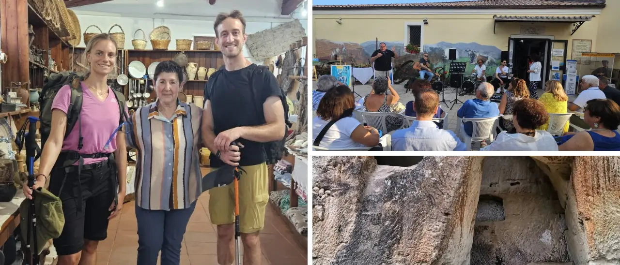 La tappa di Zungri lungo il Cammino del Normanno: accoglienza speciale per i primi escursionisti\n