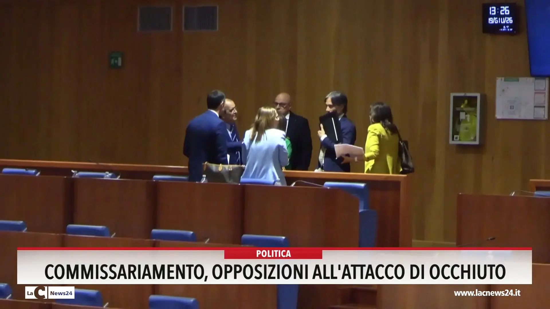 Commissariamento, opposizione all'attacco di Occhiuto