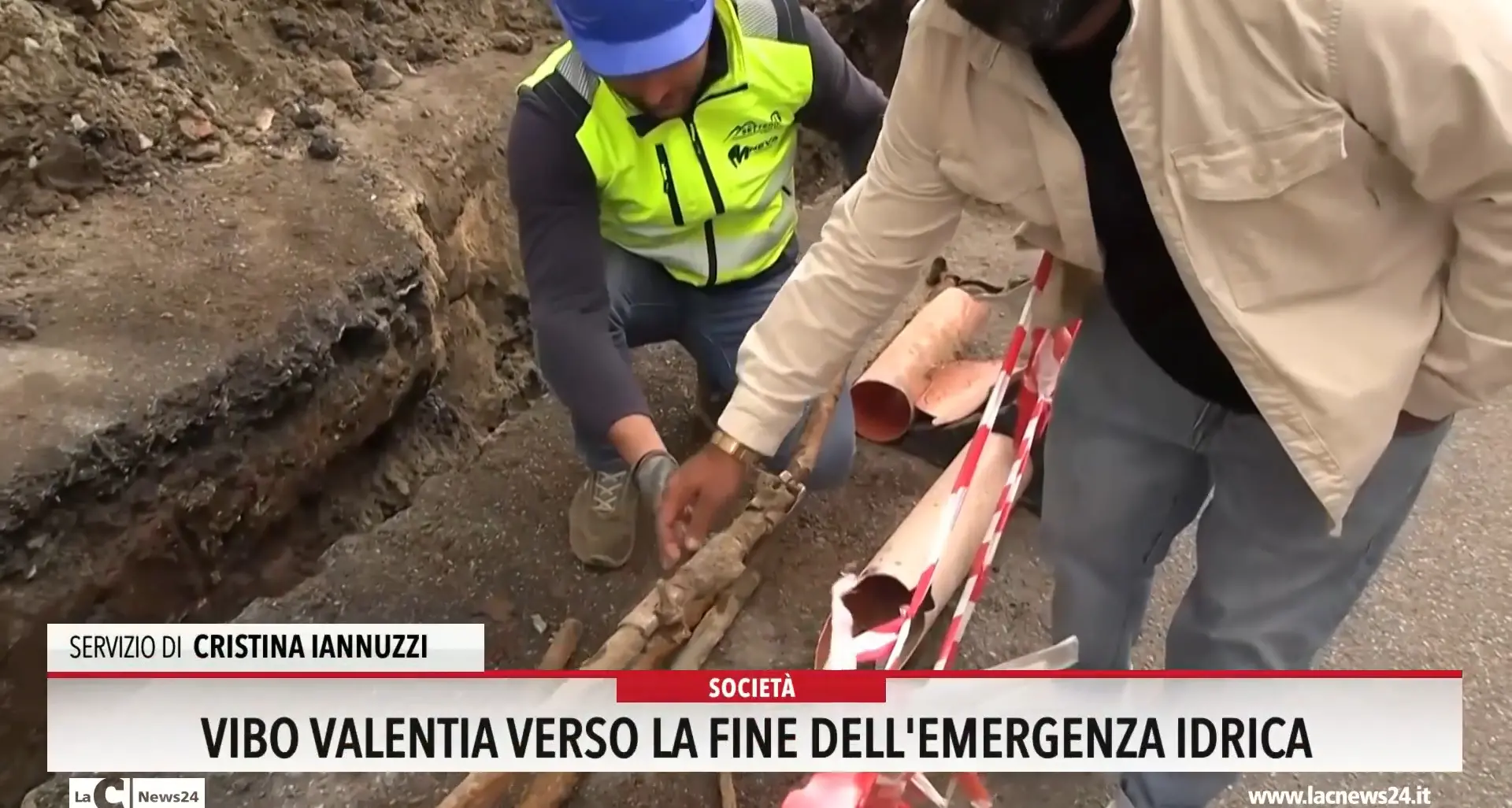 Vibo Valentia verso la fine dell'emergenza idrica