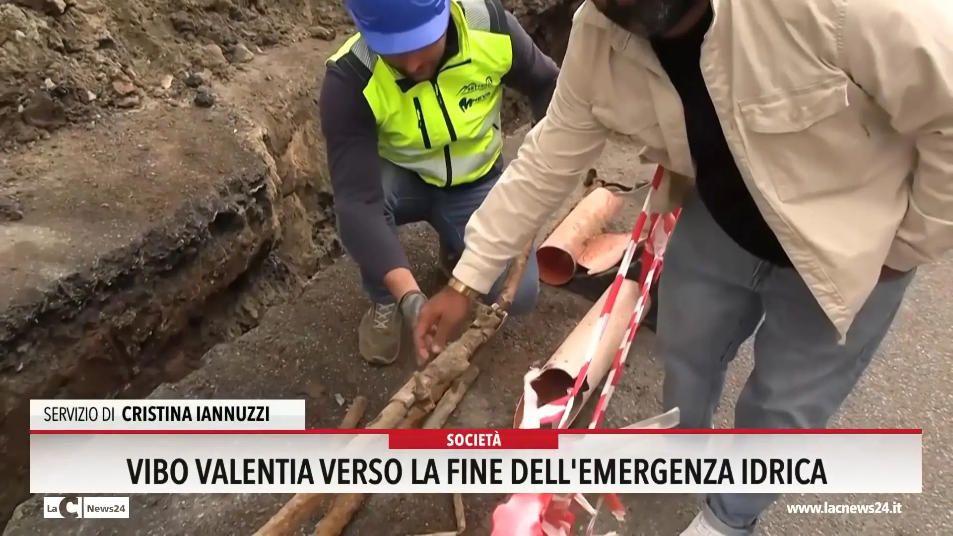 Vibo Valentia verso la fine dell'emergenza idrica