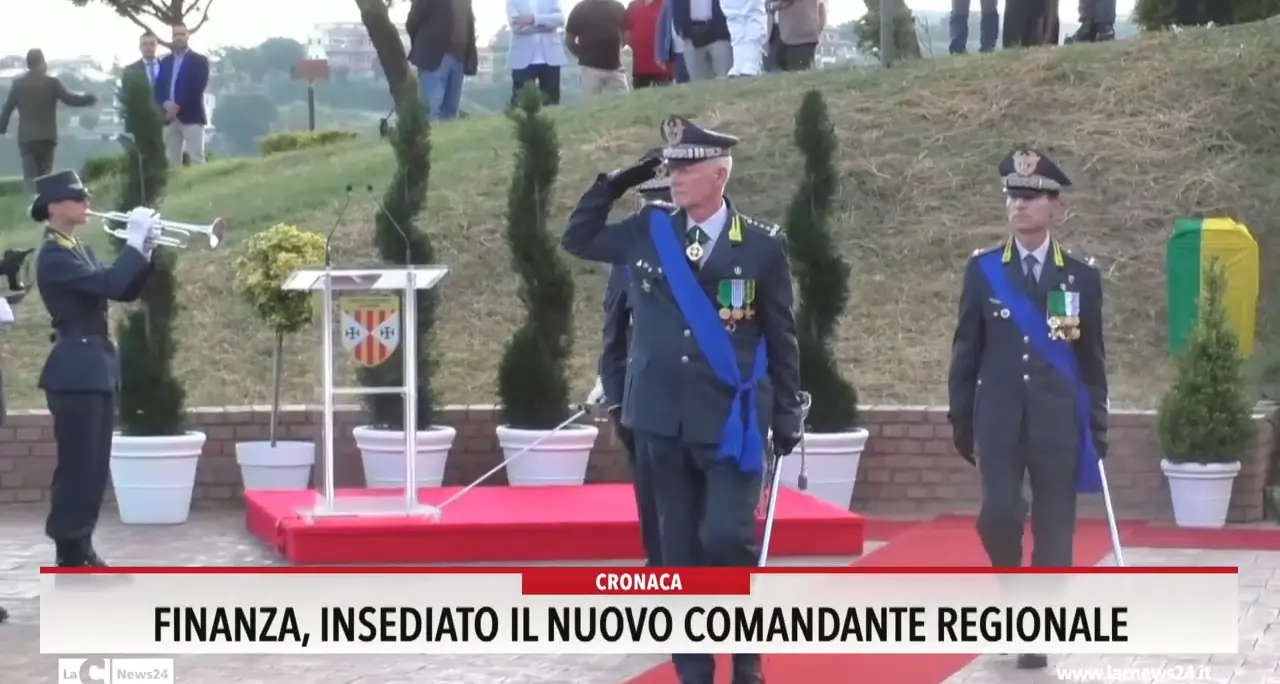 Finanza, insediato il nuovo comandante regionale