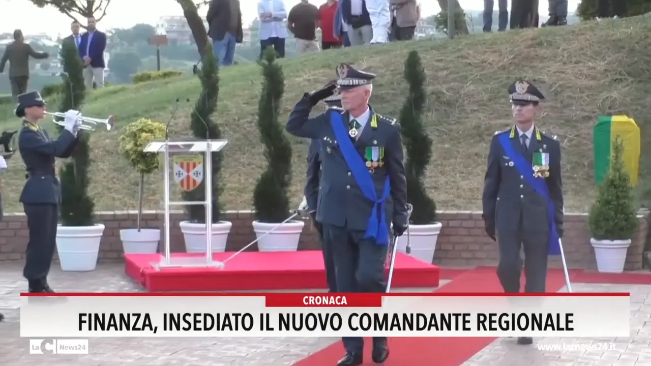 Finanza, insediato il nuovo comandante regionale