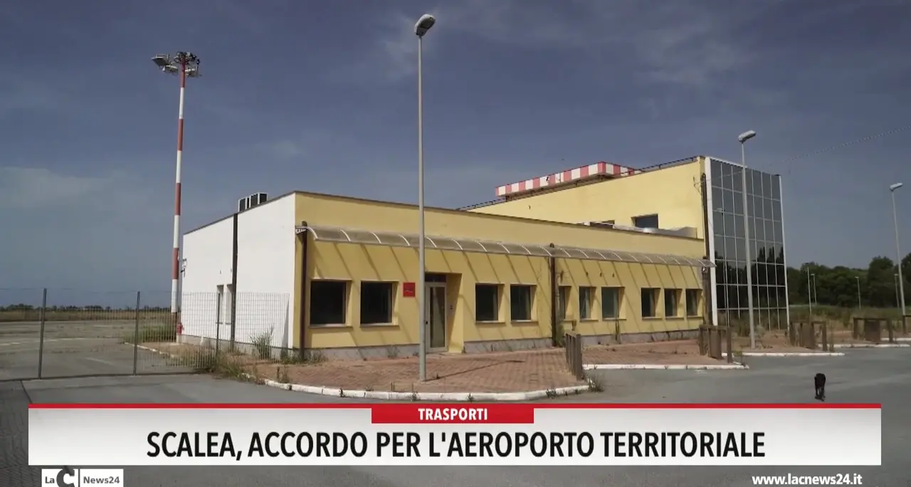 Scalea, accordo per l'aeroporto territoriale