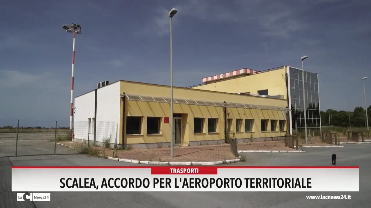 Scalea, accordo per l'aeroporto territoriale