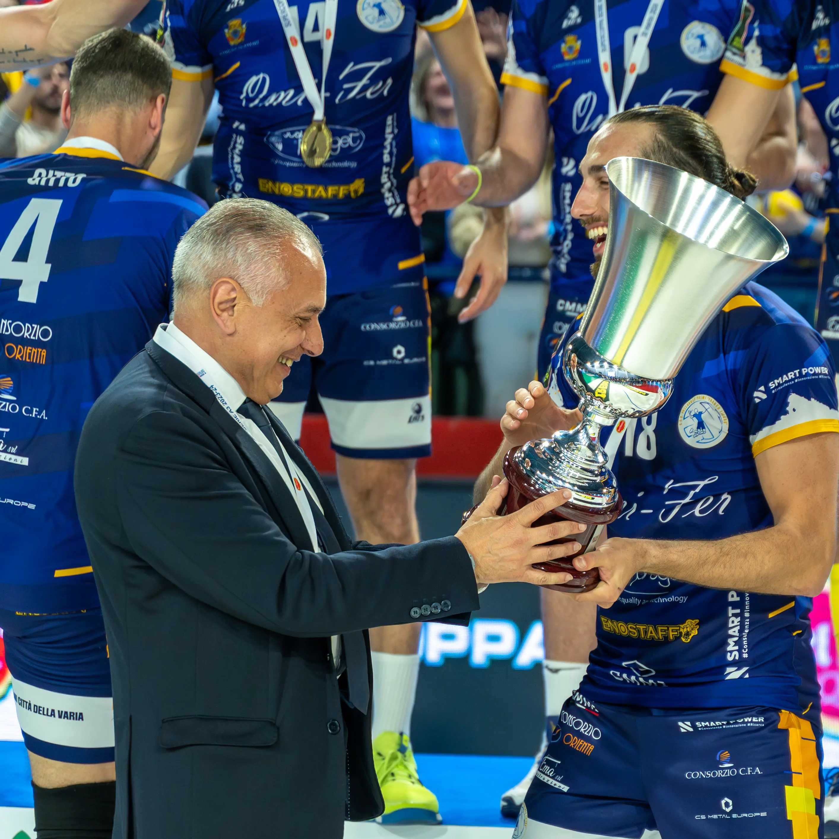 Sviluppo Sud Palmi, Carbone rilancia: «Vogliamo crescere ancora e puntare alla Superlega»\n
