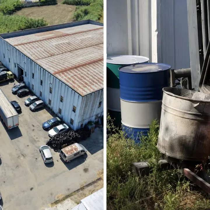 Gestione illecita di rifiuti e inquinamento, a Porto Salvo i carabinieri sequestrano un’area di 5mila mq a un’attività commerciale\n
