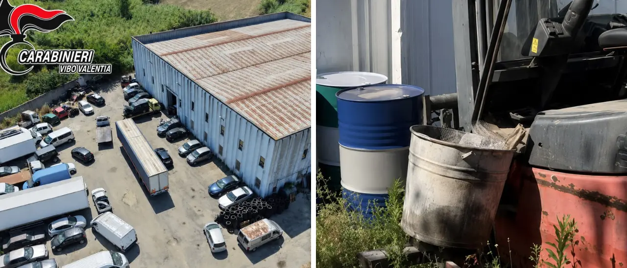 Gestione illecita di rifiuti e inquinamento, a Porto Salvo i carabinieri sequestrano un’area di 5mila mq a un’attività commerciale\n