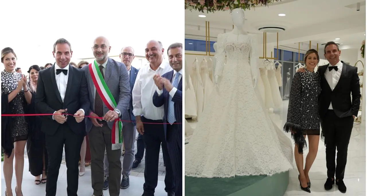 Un nuovo punto di riferimento per l’alta moda wedding in Calabria: a Montalto Uffugo apre Piazza Navona Sposi\n