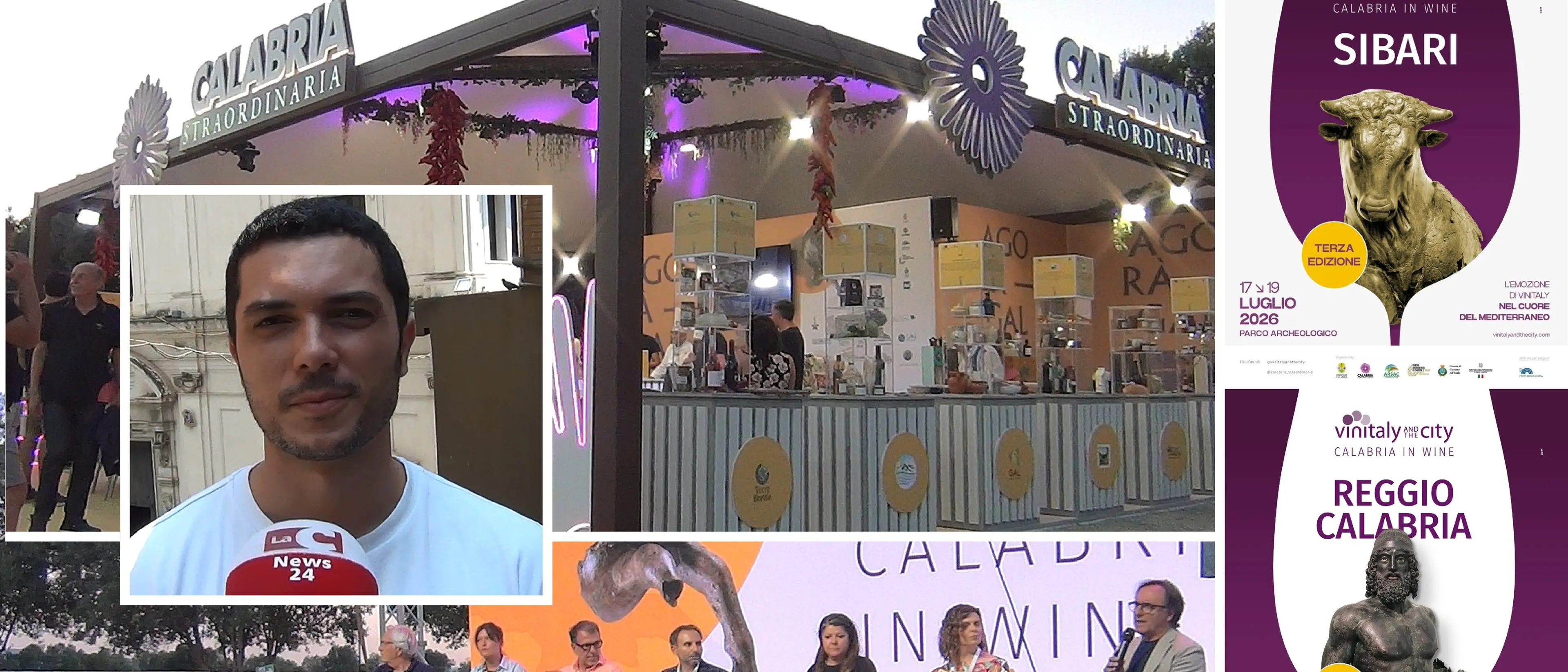 Vinitaly and the City raddoppia quest’anno in Calabria, Rodilosso: «Orgoglioso di aver firmato lo spot»\n