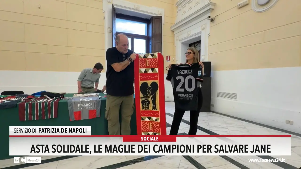 Asta solidale le maglie dei campioni per salvare Jane
