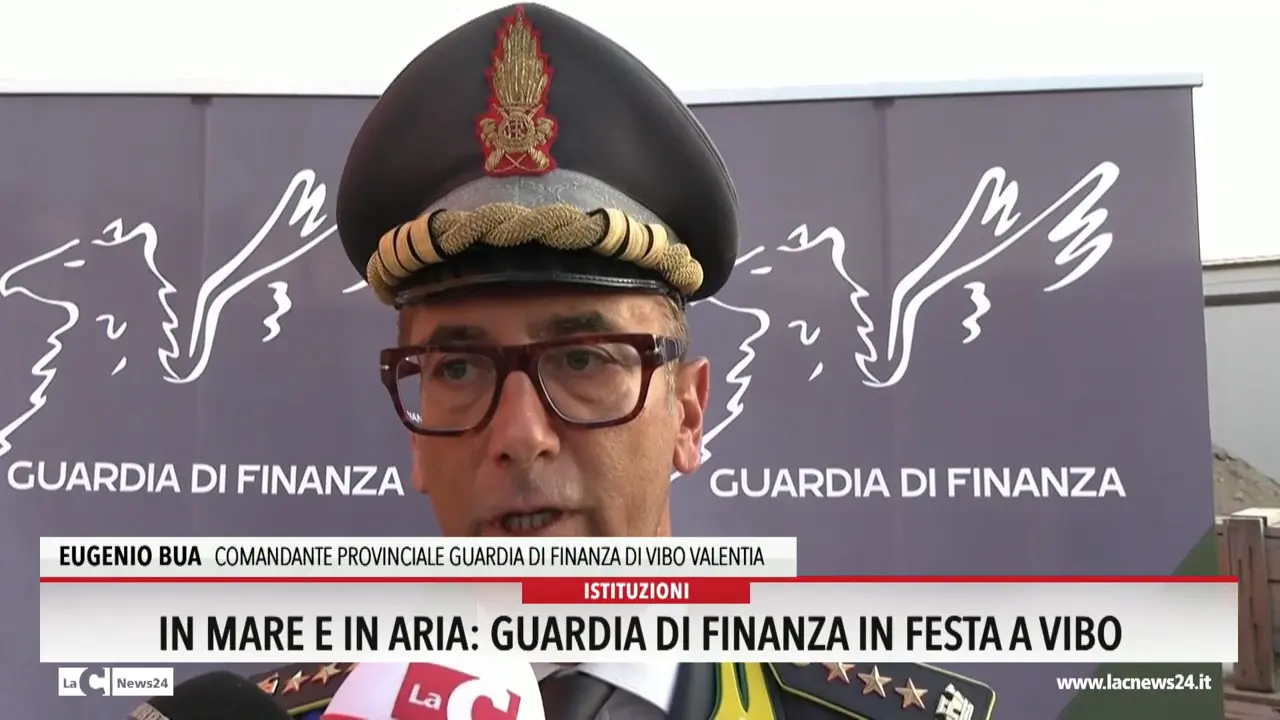 In mare e in aria: Guardia di finanza in festa a Vibo