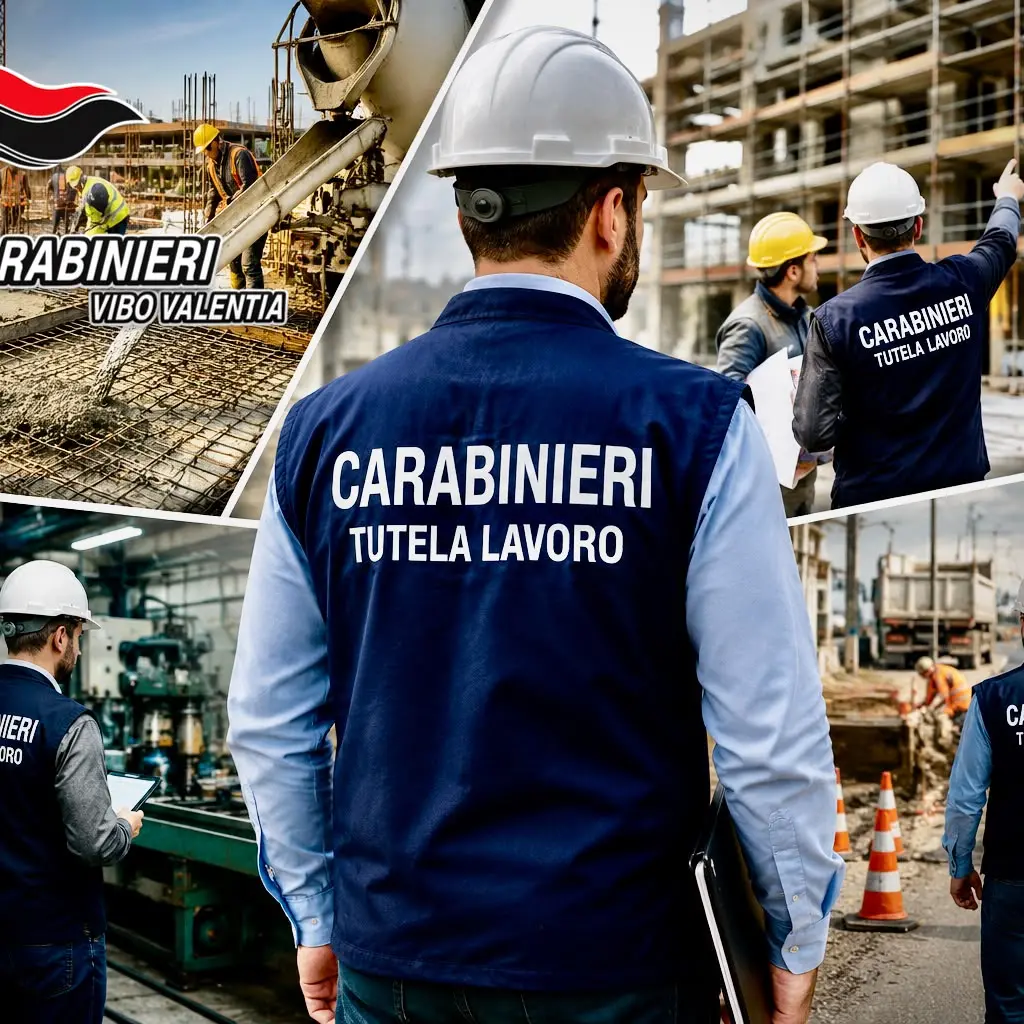 Lavoro nero, sospese quattro aziende del Vibonese: su 21 lavoratori controllati 13 erano irregolari, sanzioni per 30mila euro\n