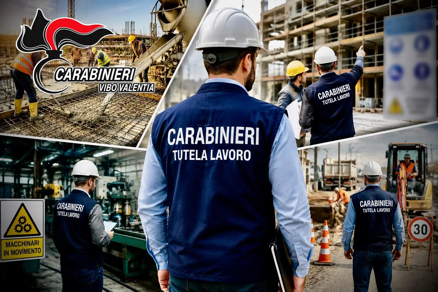 Lavoro nero, sospese quattro aziende del Vibonese: su 21 lavoratori controllati 13 erano irregolari, sanzioni per 30mila euro\n