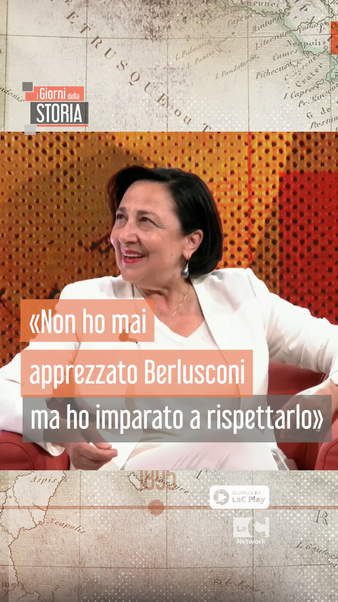 Doris Lo Moro: «Ho imparato a rispettare Berlusconi»