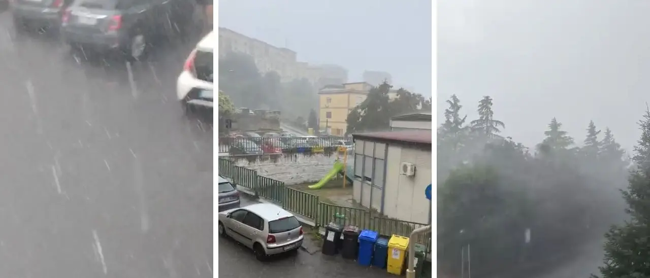 Temporali e grandine sulla Calabria: Sila e Serre sotto assedio, weekend ancora instabile\n\u00A0\n