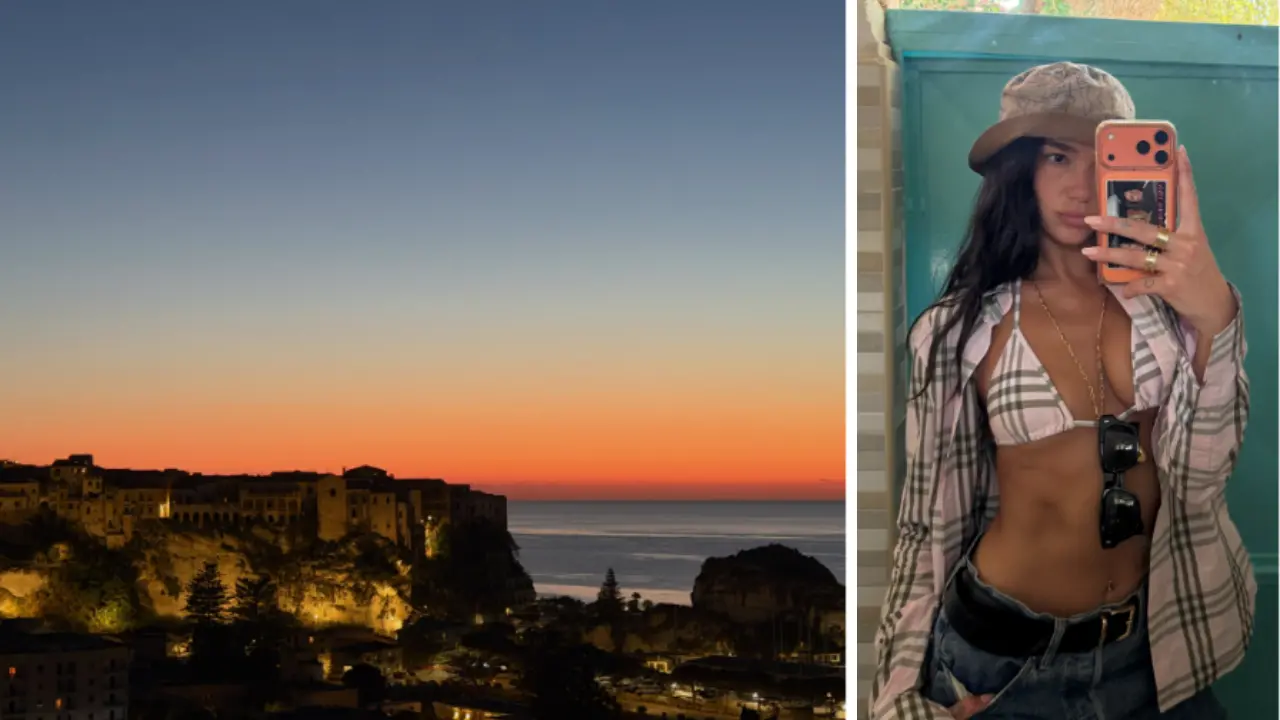 Tropea nel diario social della luna di miele\u00A0di Dua Lipa: il tramonto sulla rupe incanta milioni di follower della popstar britannica\n