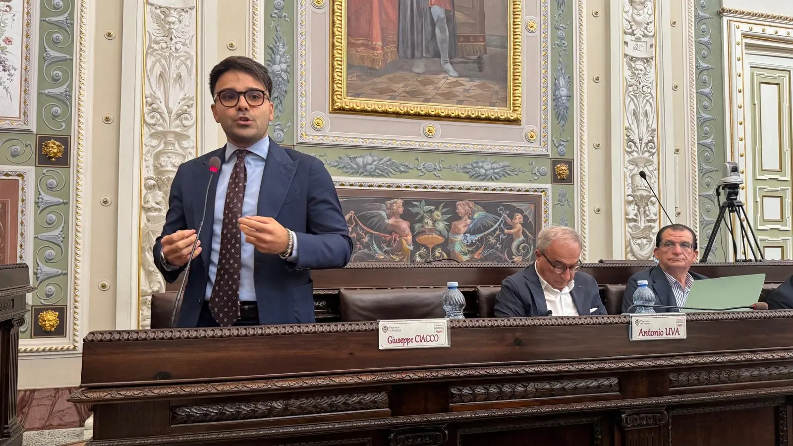 <p>Il consigliere provinciale Ciacco</p>\\n