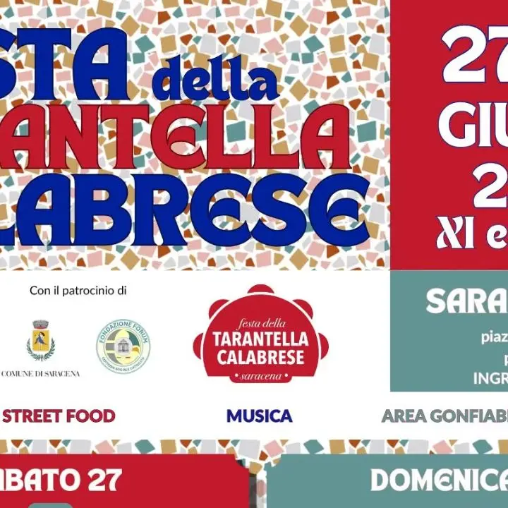 Saracena ripopola il centro storico con la Festa della Tarantella Calabrese\n
