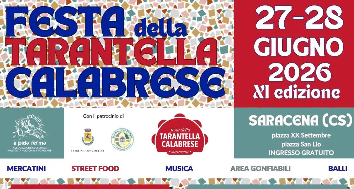 Saracena ripopola il centro storico con la Festa della Tarantella Calabrese\n