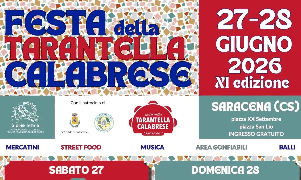 Saracena ripopola il centro storico con la Festa della Tarantella Calabrese\n