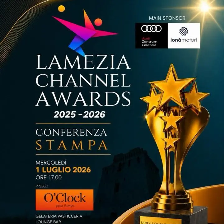 Al via la seconda edizione dei \"Lamezia Channel Awards\": grande attesa per il testimonial mondiale\u00A0\n