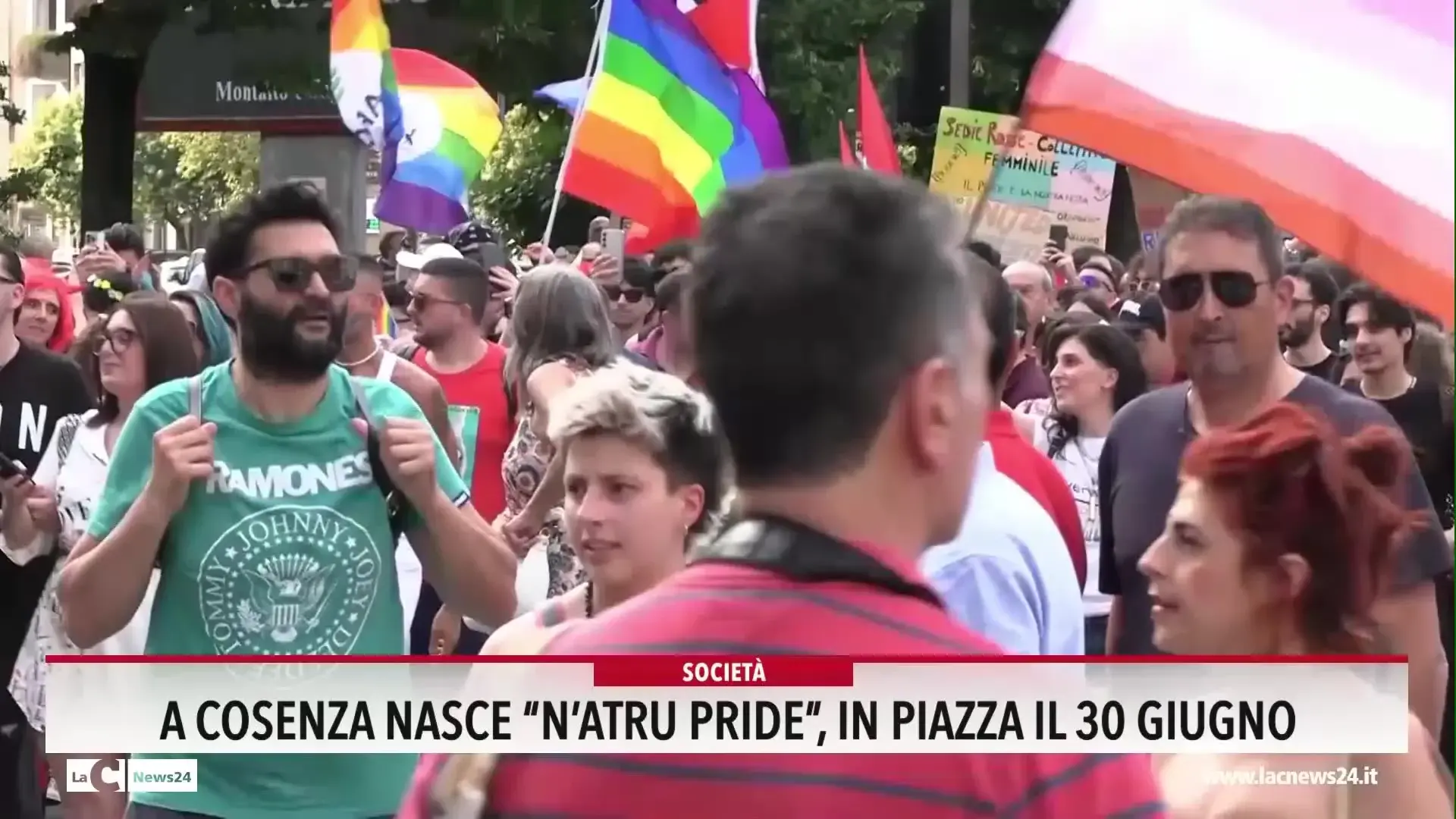 A Cosenza nasce \"N'atru Pride\", in piazza il 30 giugno