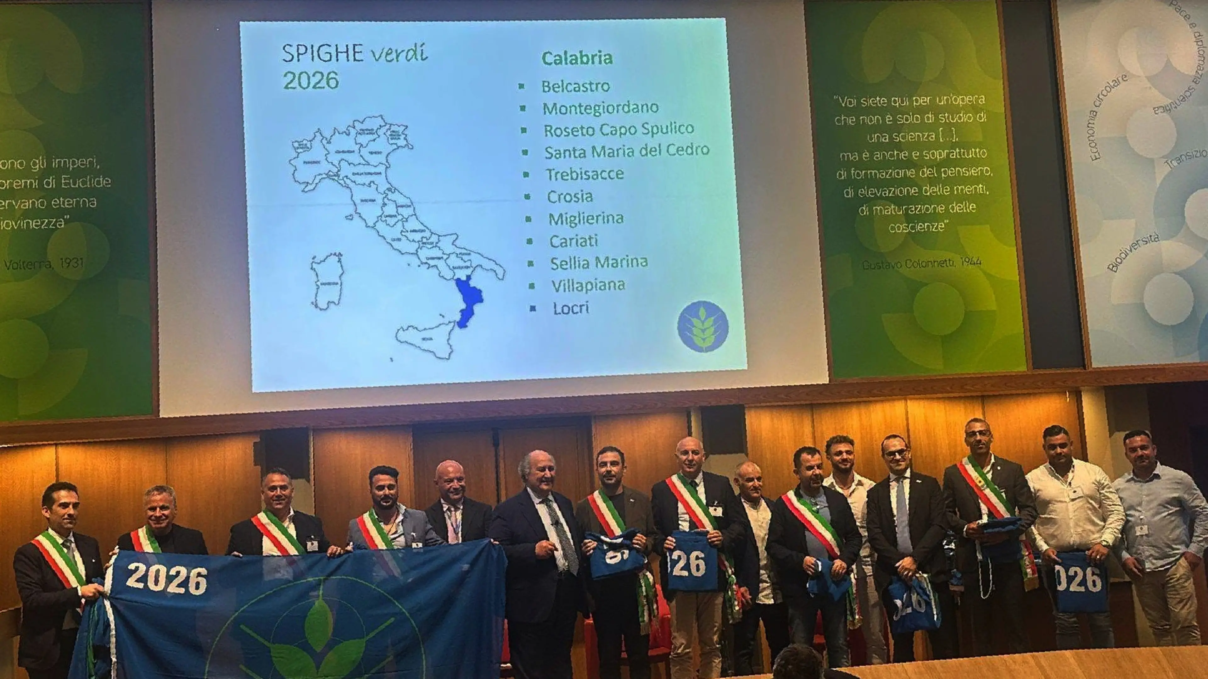 “Spighe Verdi 2026”, tra i comuni rurali d’Italia spicca l’Alto Ionio Cosentino\n