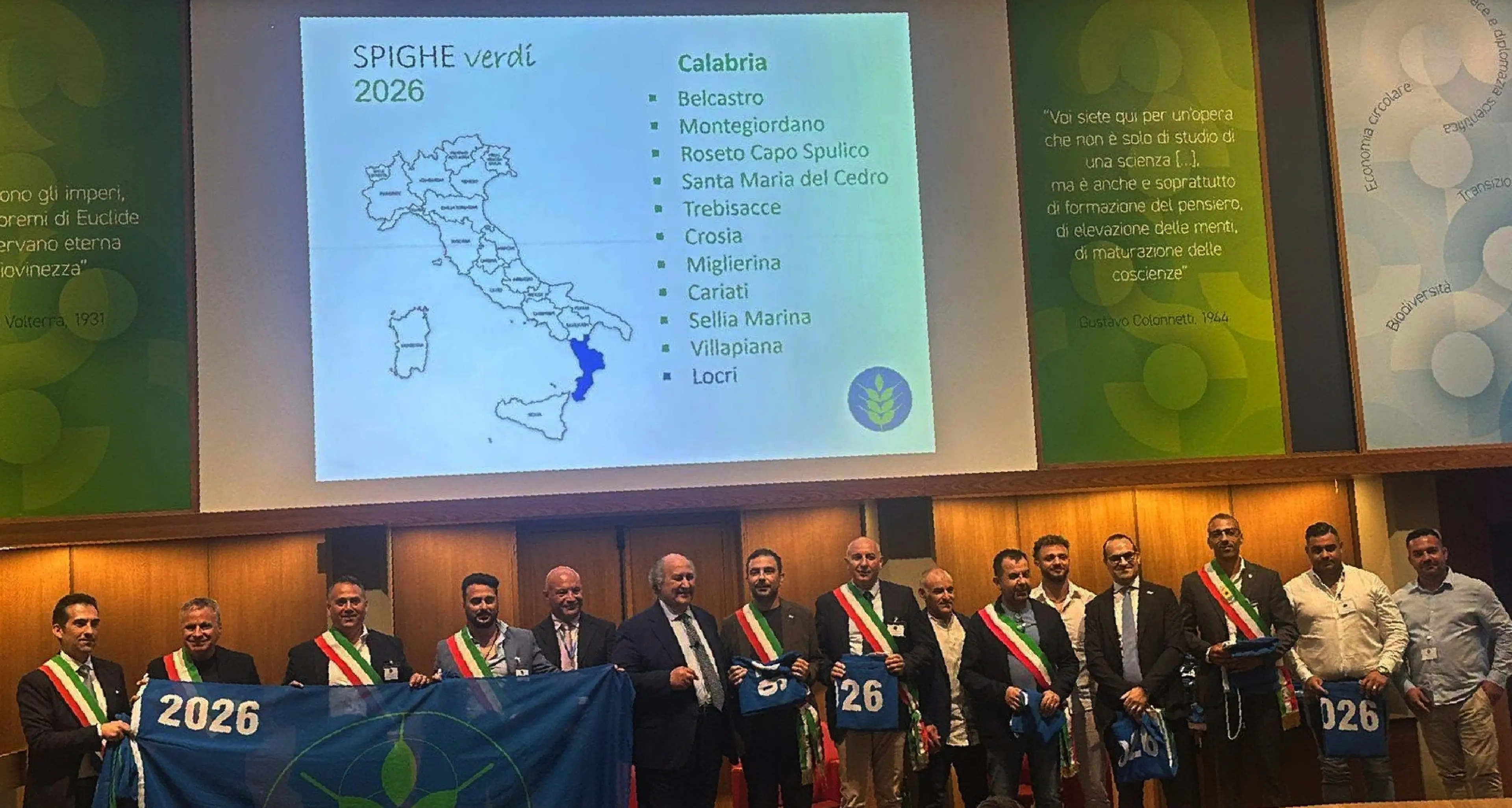 “Spighe Verdi 2026”, tra i comuni rurali d’Italia spicca l’Alto Ionio Cosentino\n