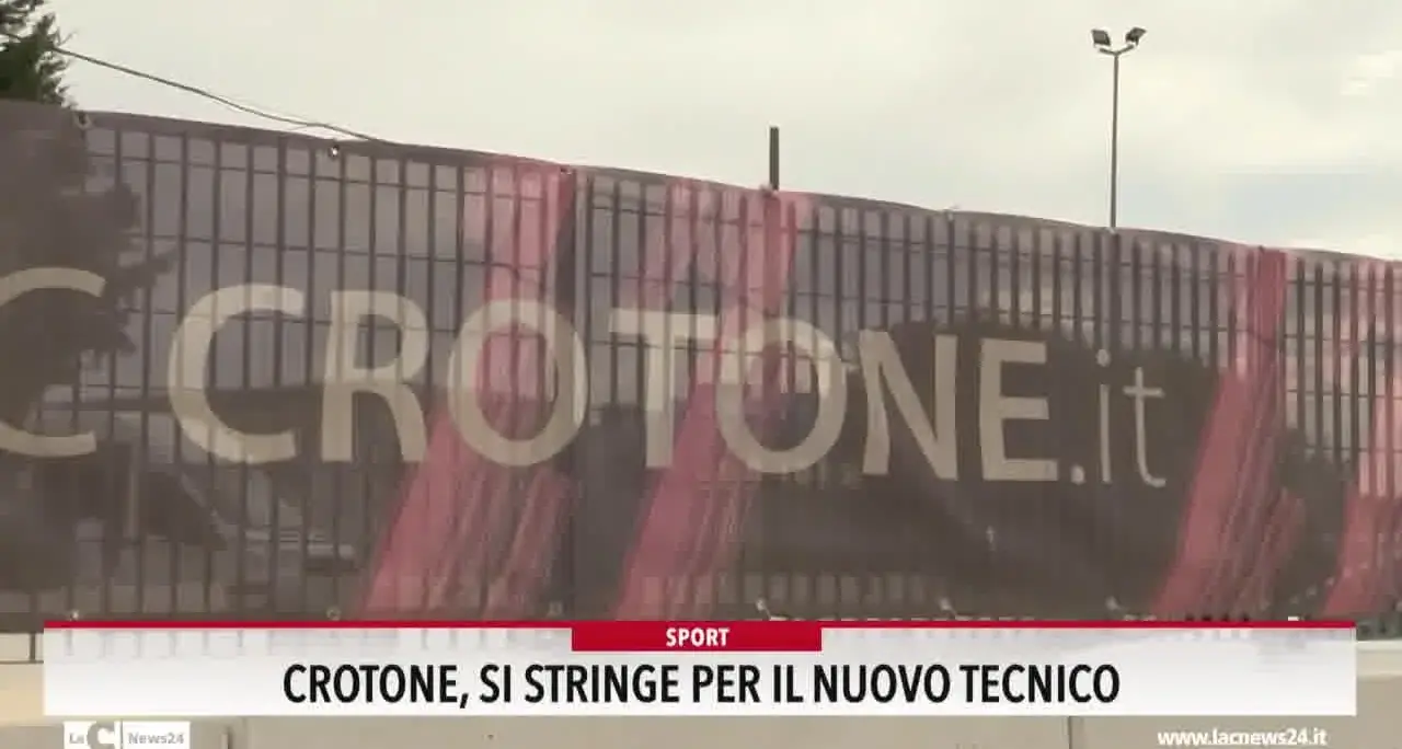 Crotone, si stringe per il nuovo tecnico