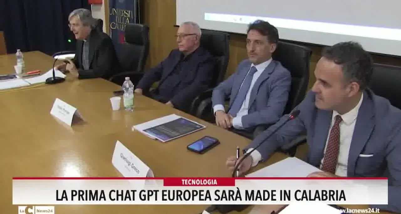 La prima chat gpt europea sarà made in Calabria
