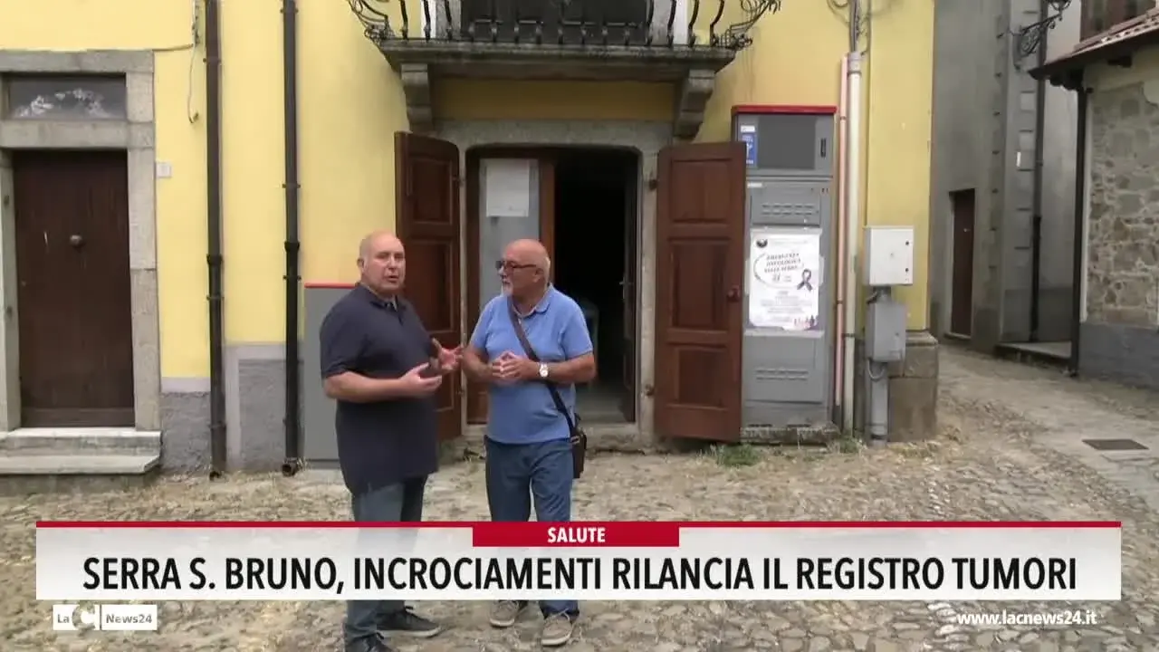 Serra San Bruno, Incrociamenti rilancia il registro tumori