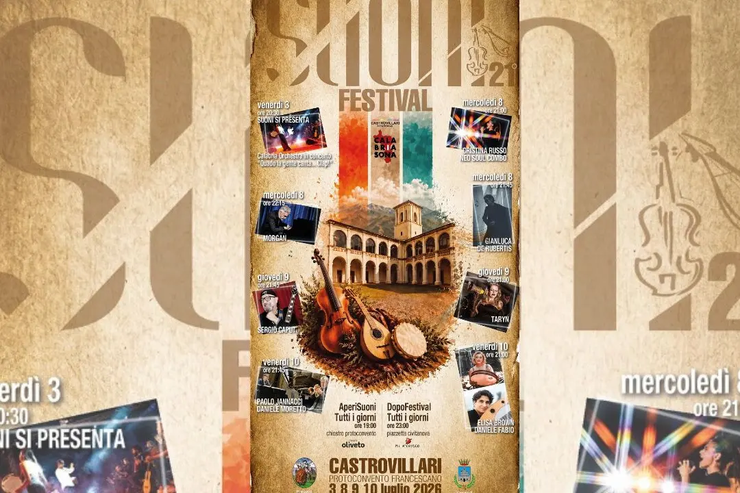 Castrovillari celebra la musica con Suoni Festival: concerti, cultura e sapori nel cuore del Pollino\n