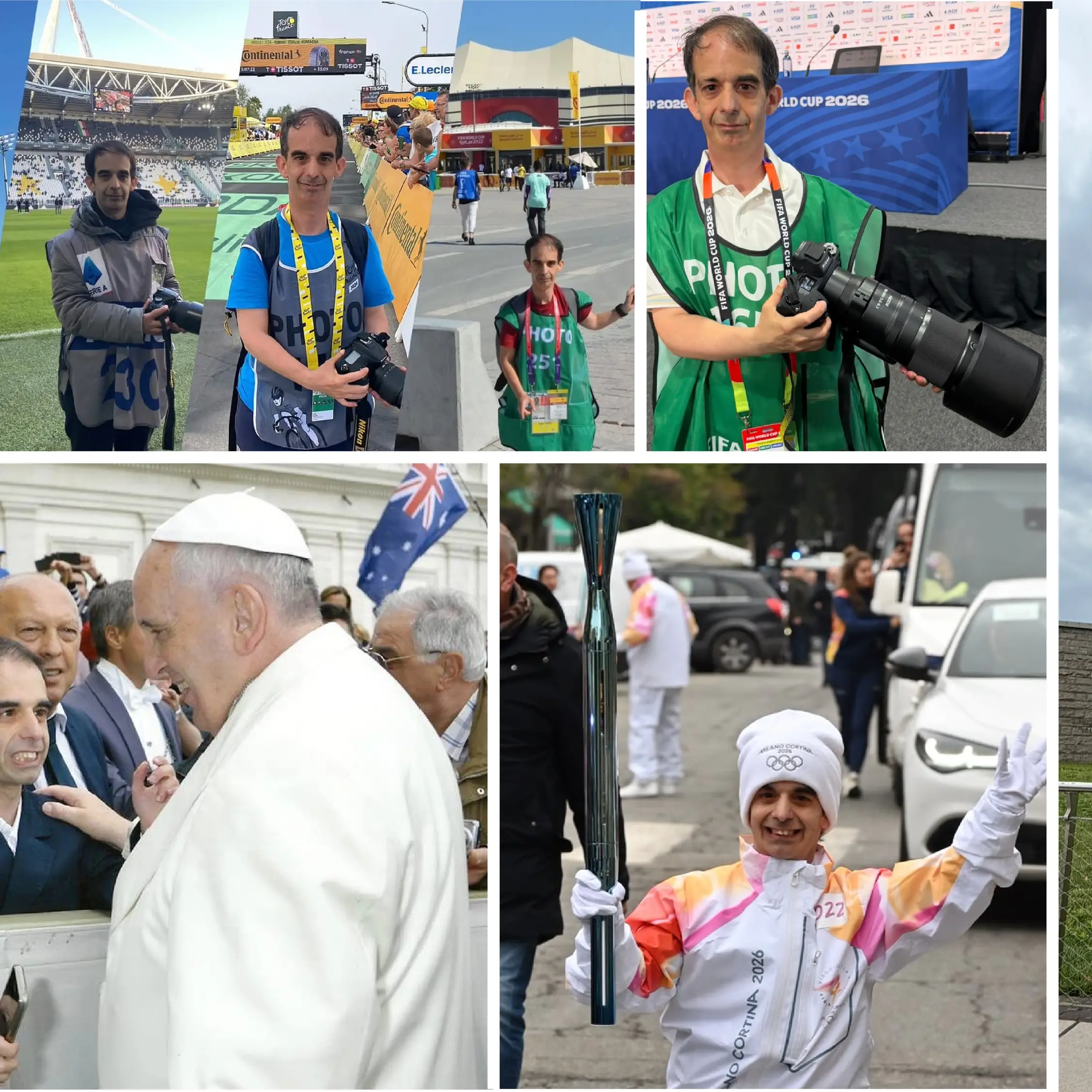 C'è un fotografo calabrese a bordo campo negli Stati Uniti: il viaggio mondiale di Pasquale Golia\n
