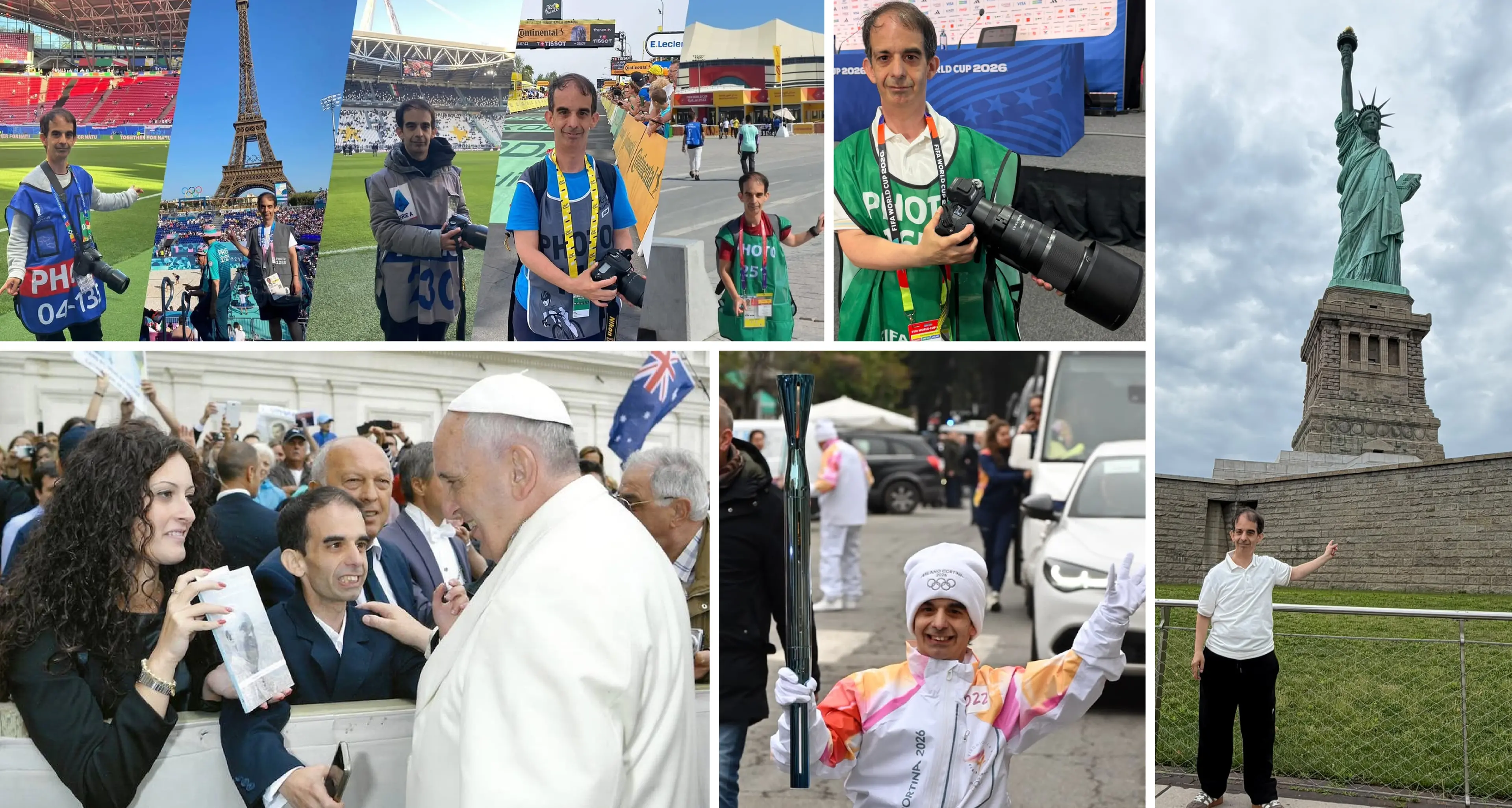 C'è un fotografo calabrese a bordo campo negli Stati Uniti: il viaggio mondiale di Pasquale Golia\n