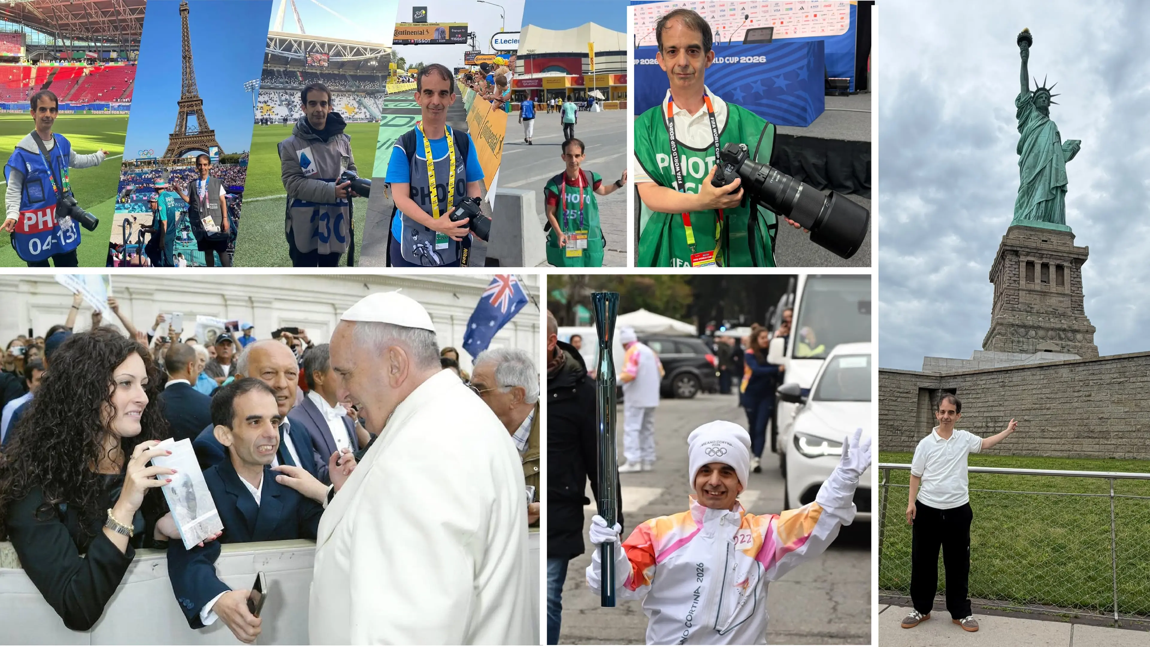 C'è un fotografo calabrese a bordo campo negli Stati Uniti: il viaggio mondiale di Pasquale Golia\n